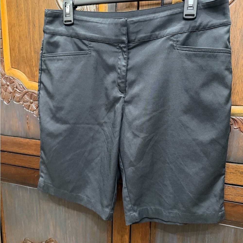 Hogan Women's Black Bermudas